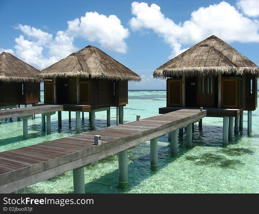 Water bungalows