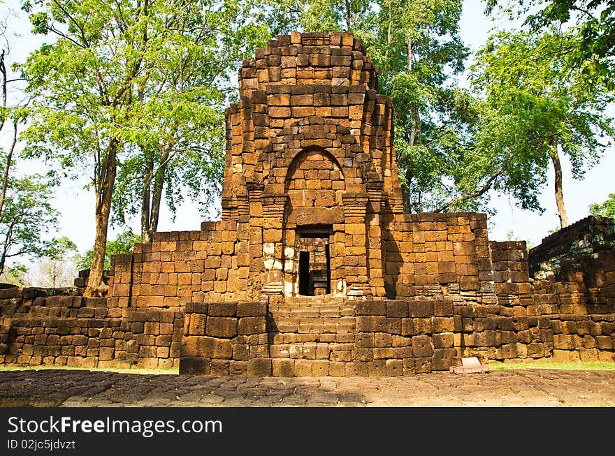 Khmer stone castles