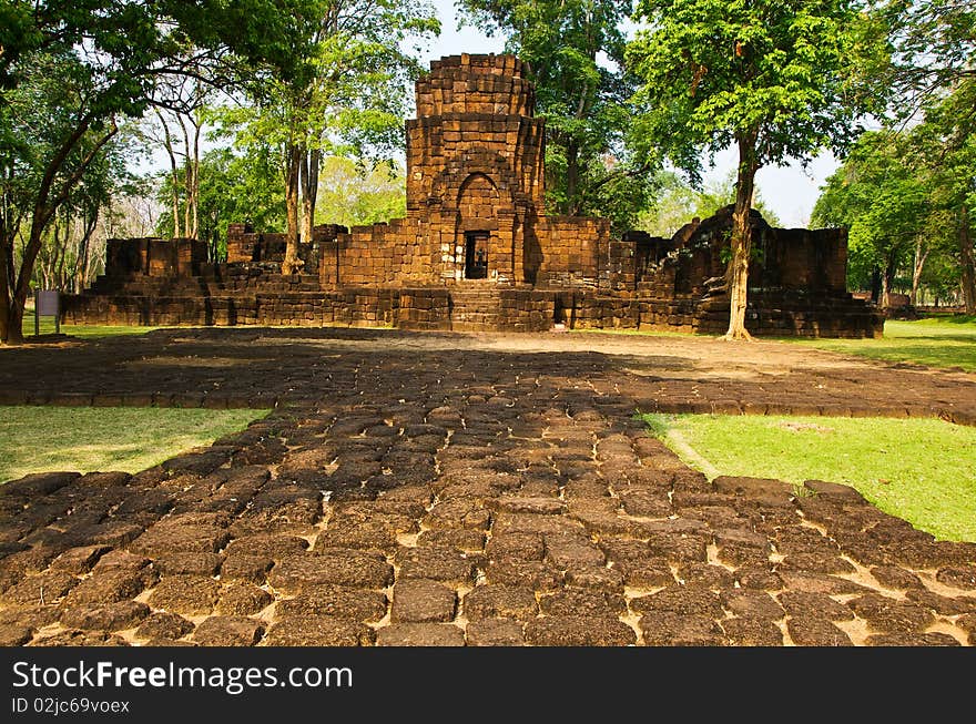 Khmer stone castles