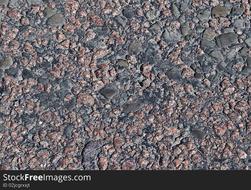 A coloured asphalt texture background