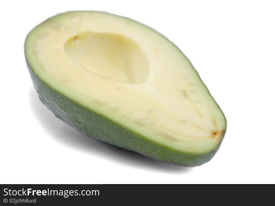 Isolate Avocado Fruit on white background