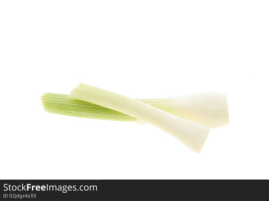 Two salad onions