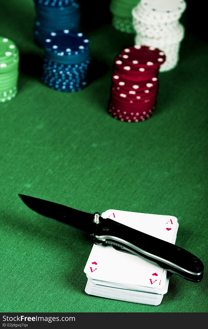 Poker And Knife