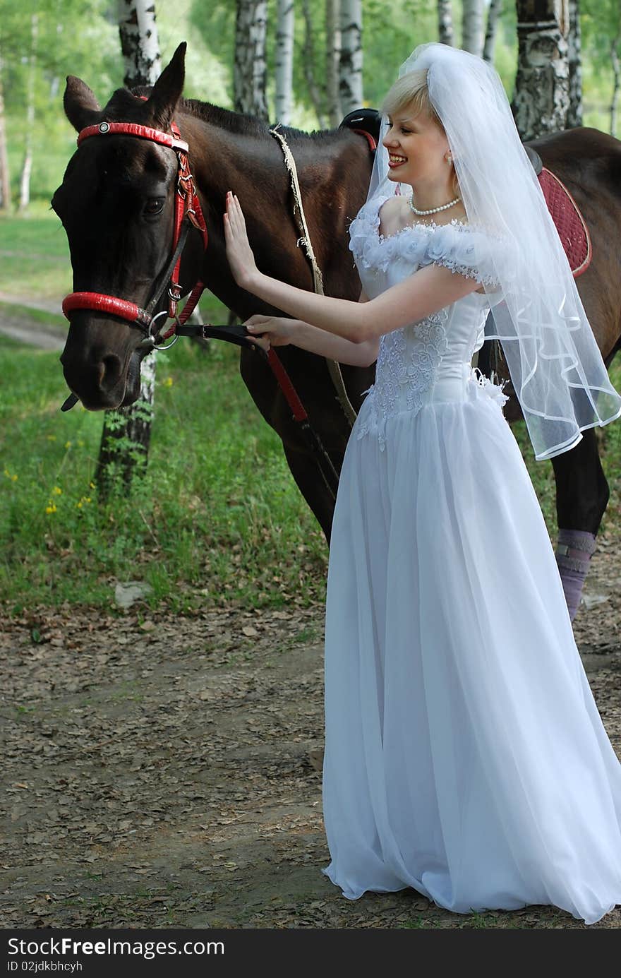 Portrait of the bride