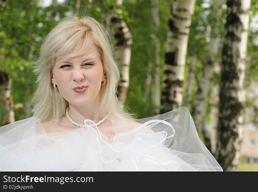 Portrait of the bride