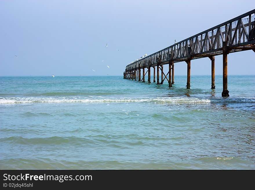 Old footbridge