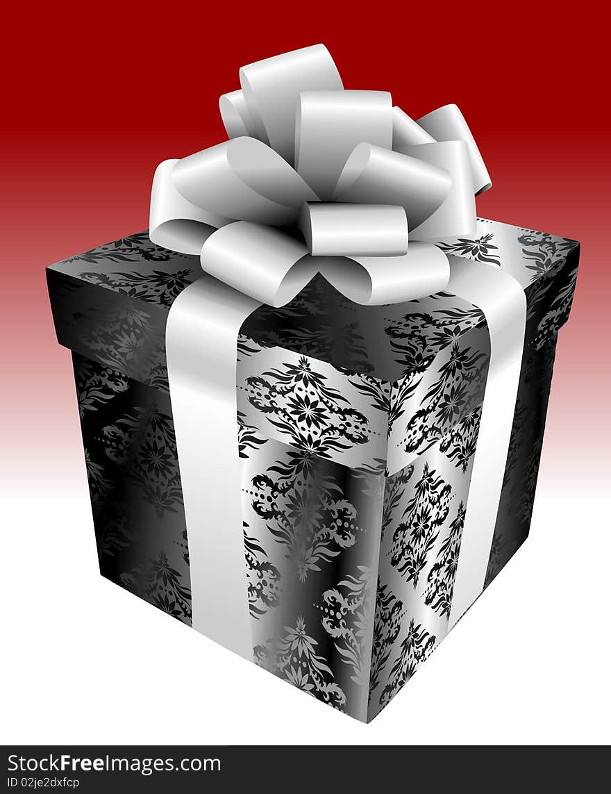 Vector Gift With Bow