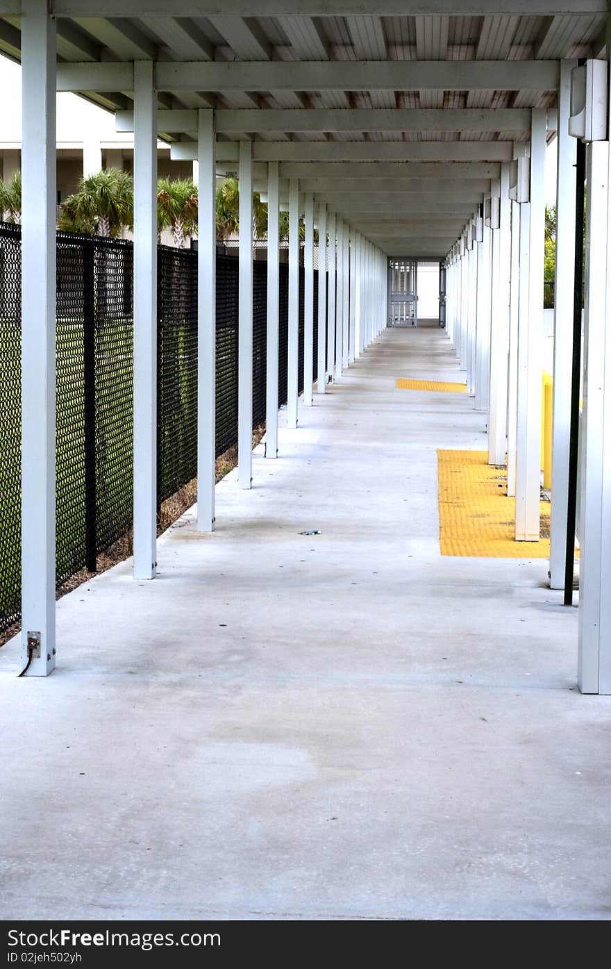 School Corridor