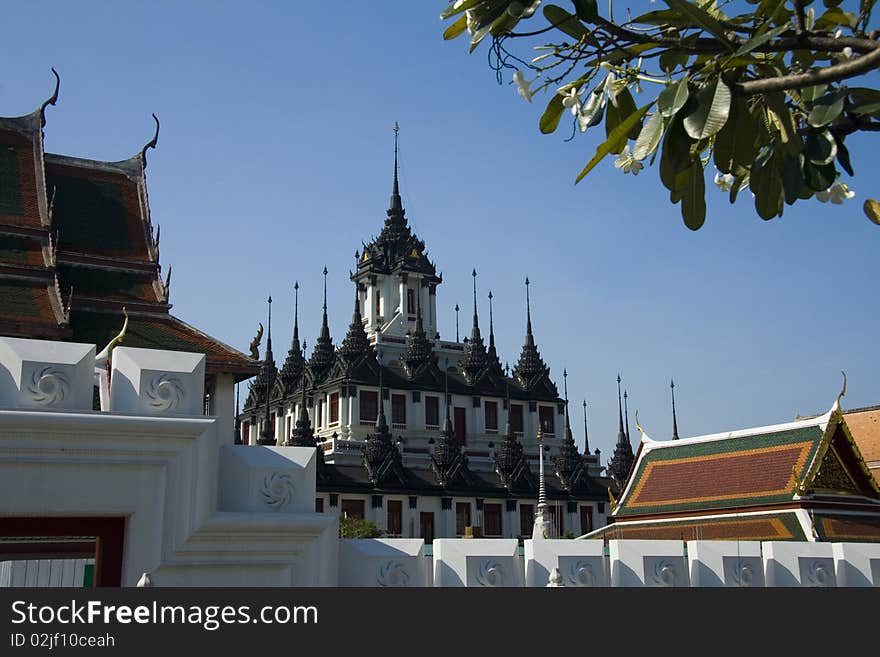 Wat Rat Nuddha in center of Bangkok Thailand. Wat Rat Nuddha in center of Bangkok Thailand