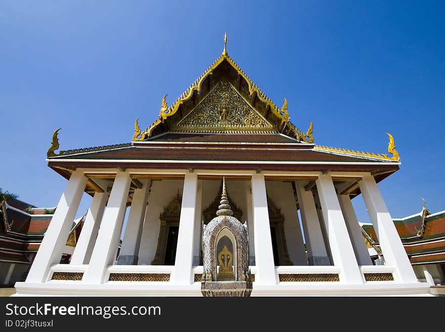 Sema of Wat Sa Geart Bangkok Thailand