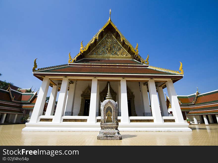 Temple of Wat Sa Geart Bangkok Thailand. Temple of Wat Sa Geart Bangkok Thailand