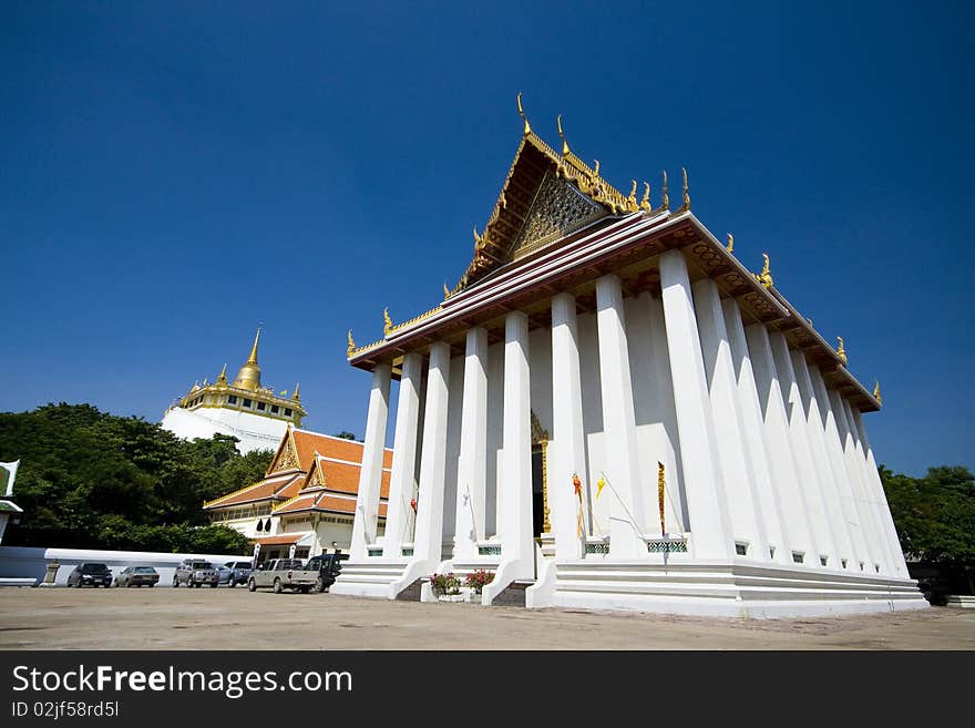 Big Temple and Golden Mountain