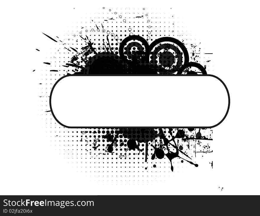 Abstract grunge background with place for your text