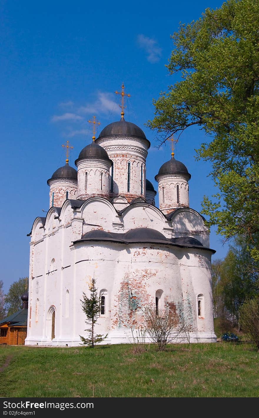 Church of the Archangel Michael (1550) in Mikulino, Tver region - traditional russian church