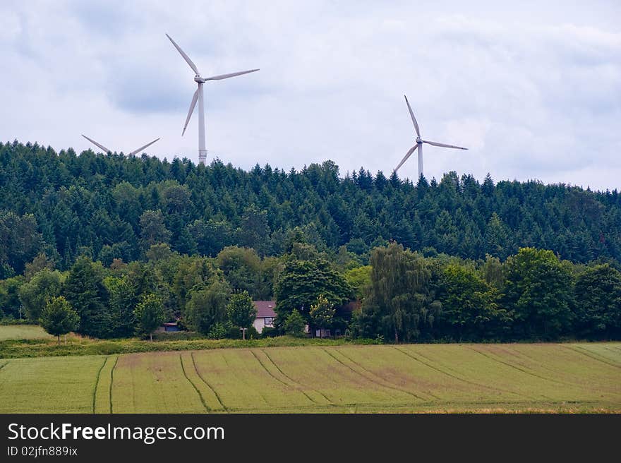 Wind turbines in Germany