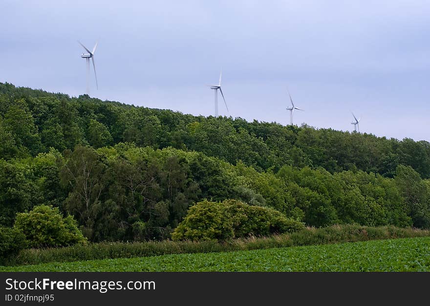 Wind turbines in Germany