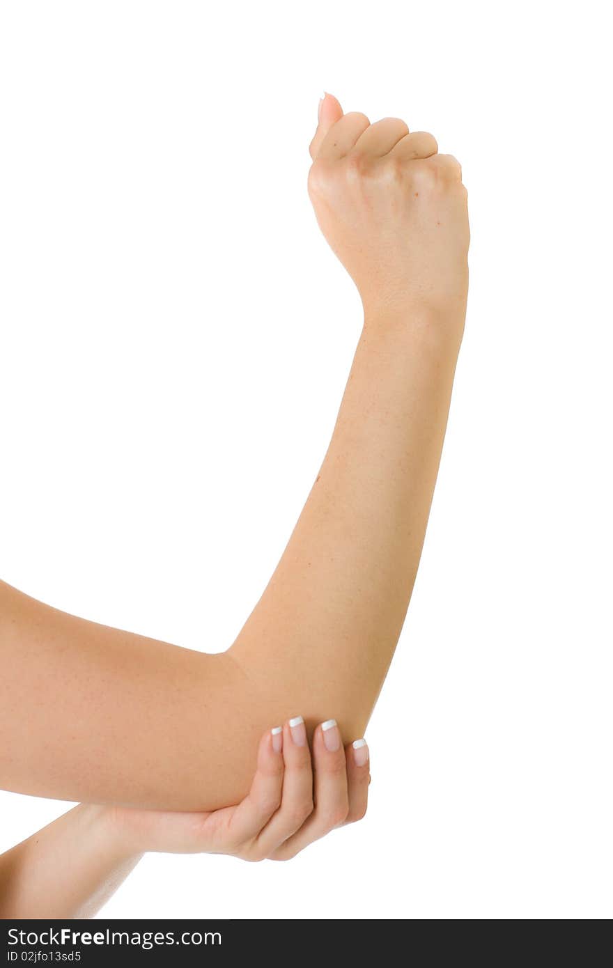 Woman With Arm Pain