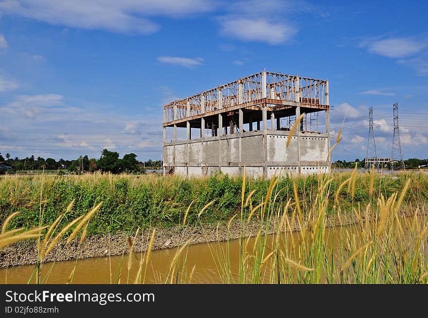 New building construction