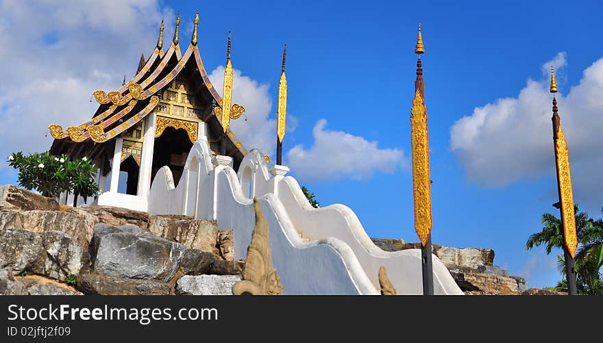 Northern thai style pavilion.