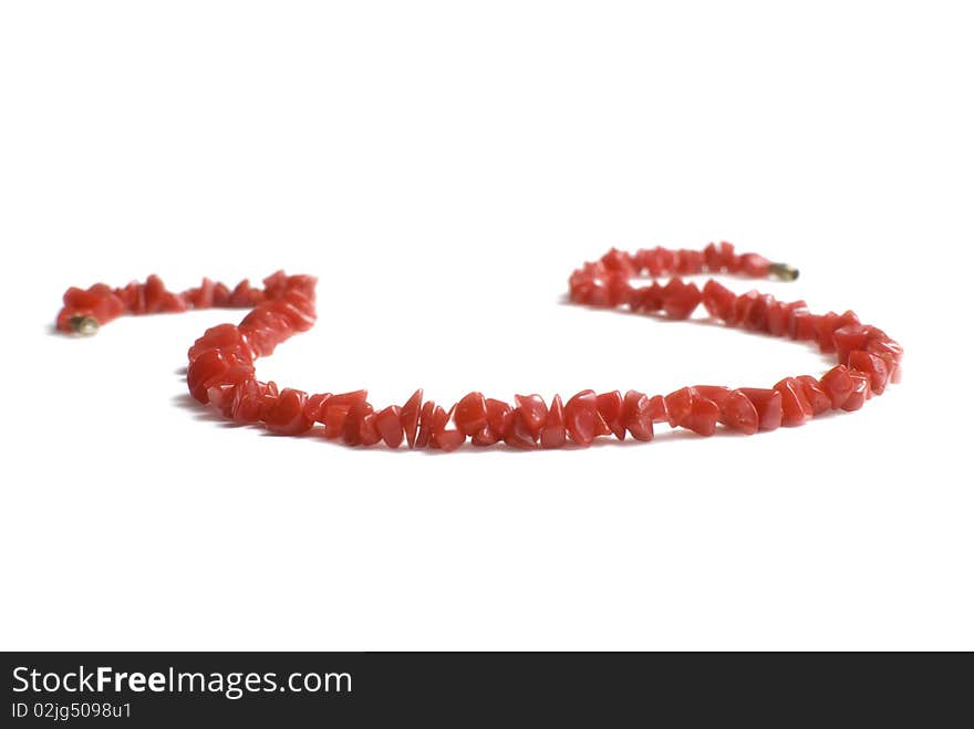 Coral necklace