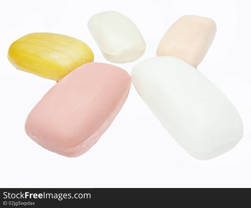 Shower soap in assortment