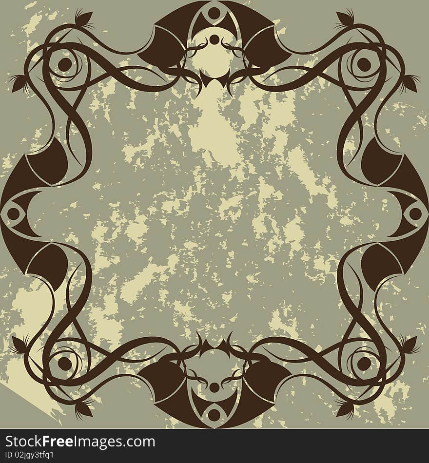 Vector vintage background