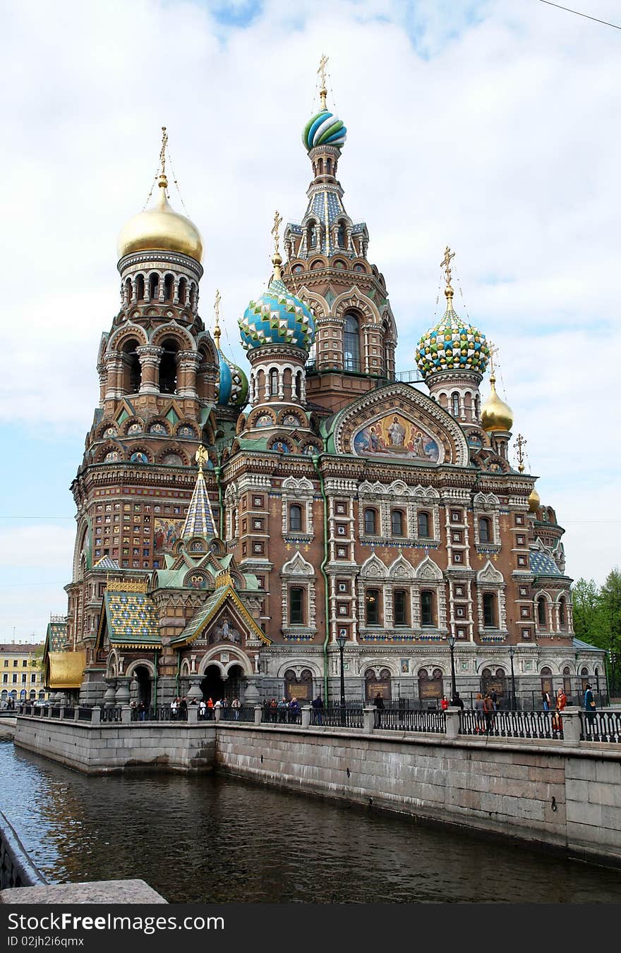 Temple of Spasa on blood, Petersburg