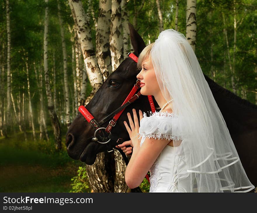 Portrait of the bride