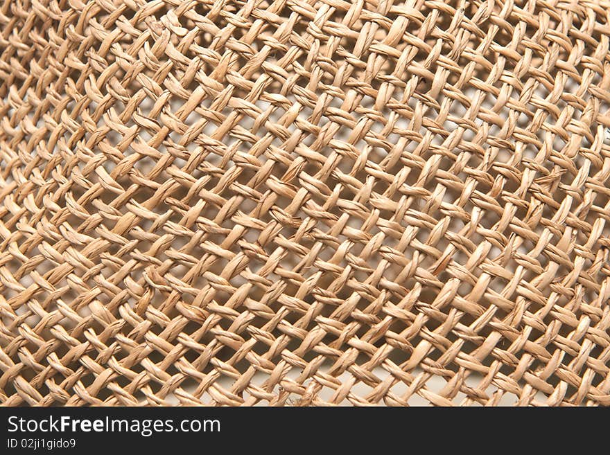 A straw texture or background