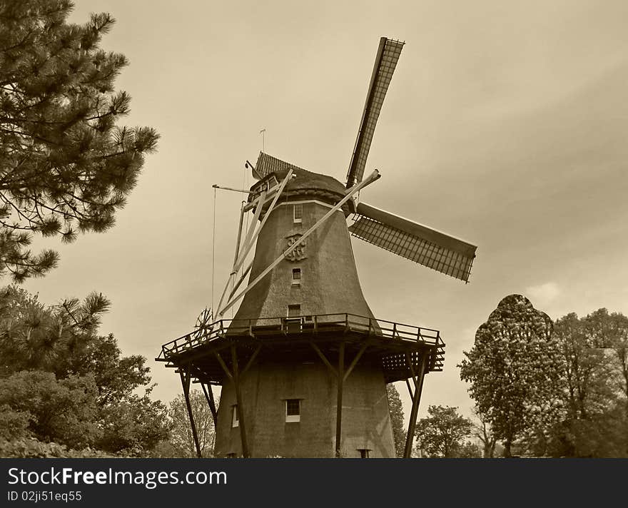 Dutch windmill