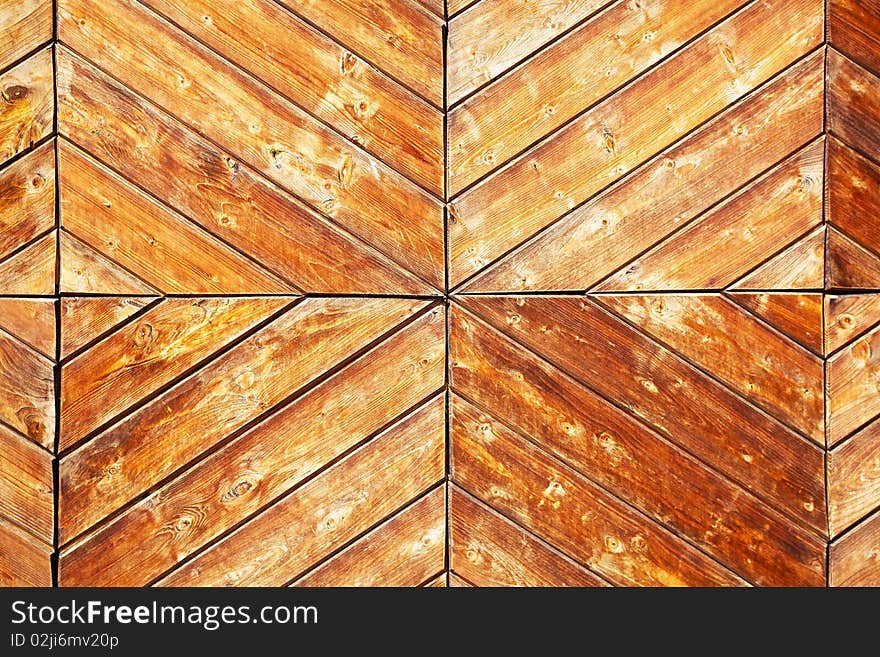 Wooden background with pattern made from planks. Wooden background with pattern made from planks