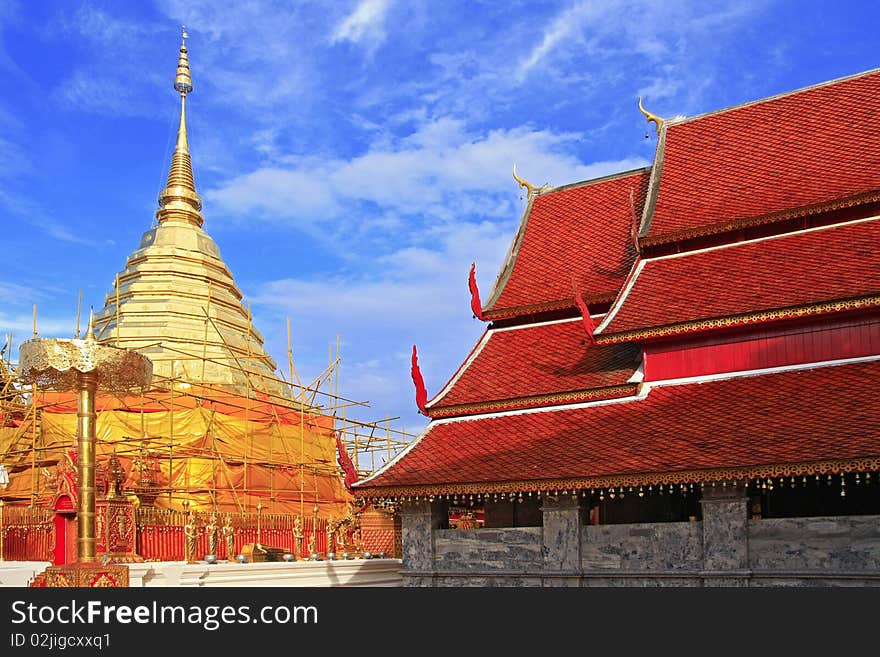 Doi su thep temple in chiang mai