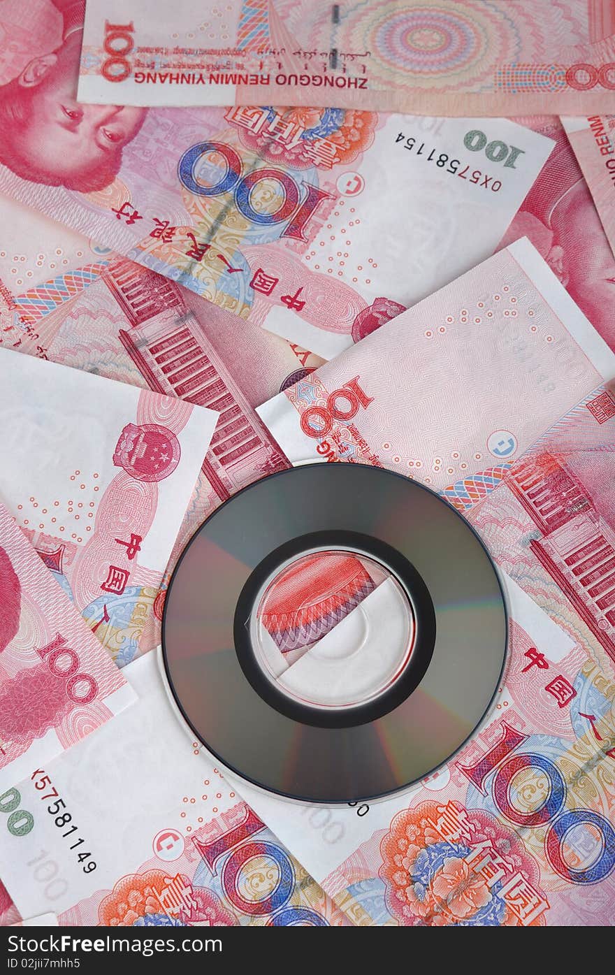 Money note and compact disk