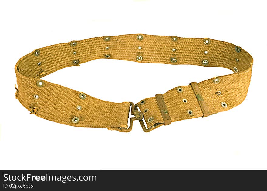 Vintage Army Garrison Belt