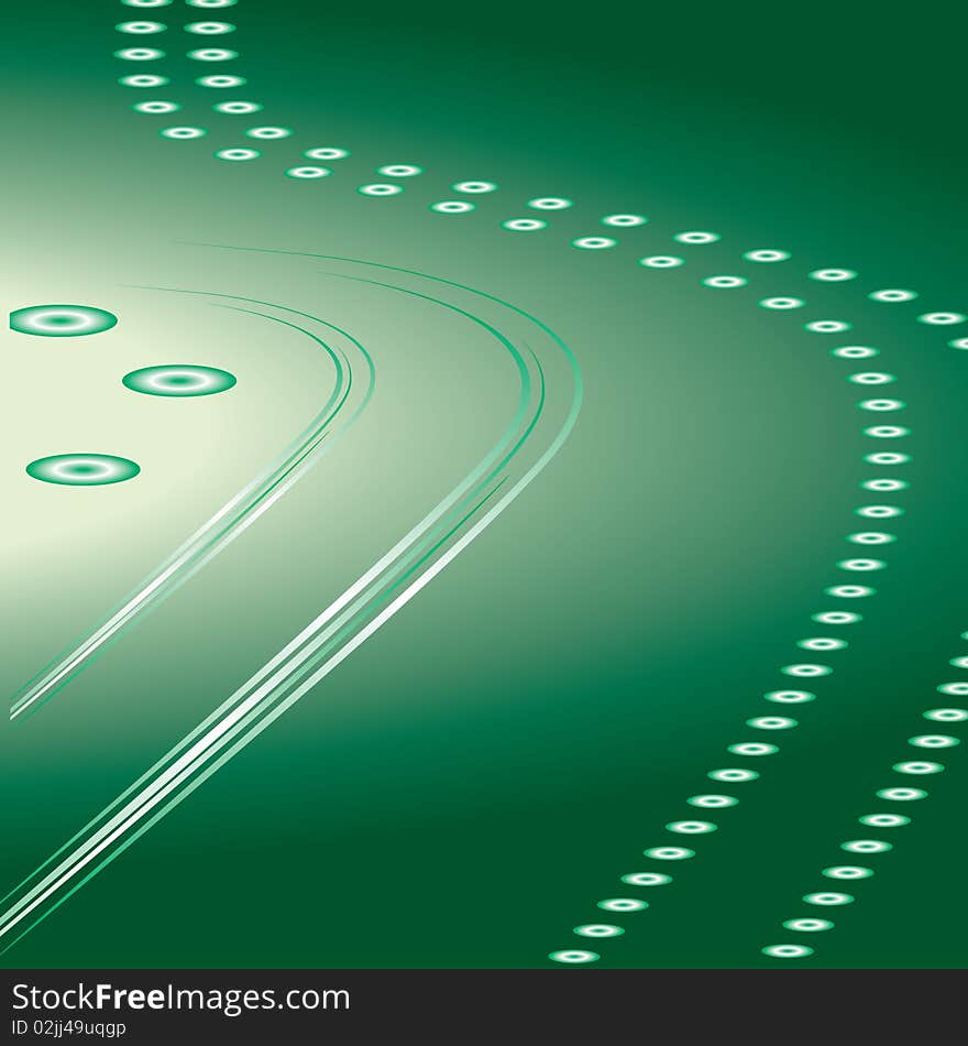 Abstract green background