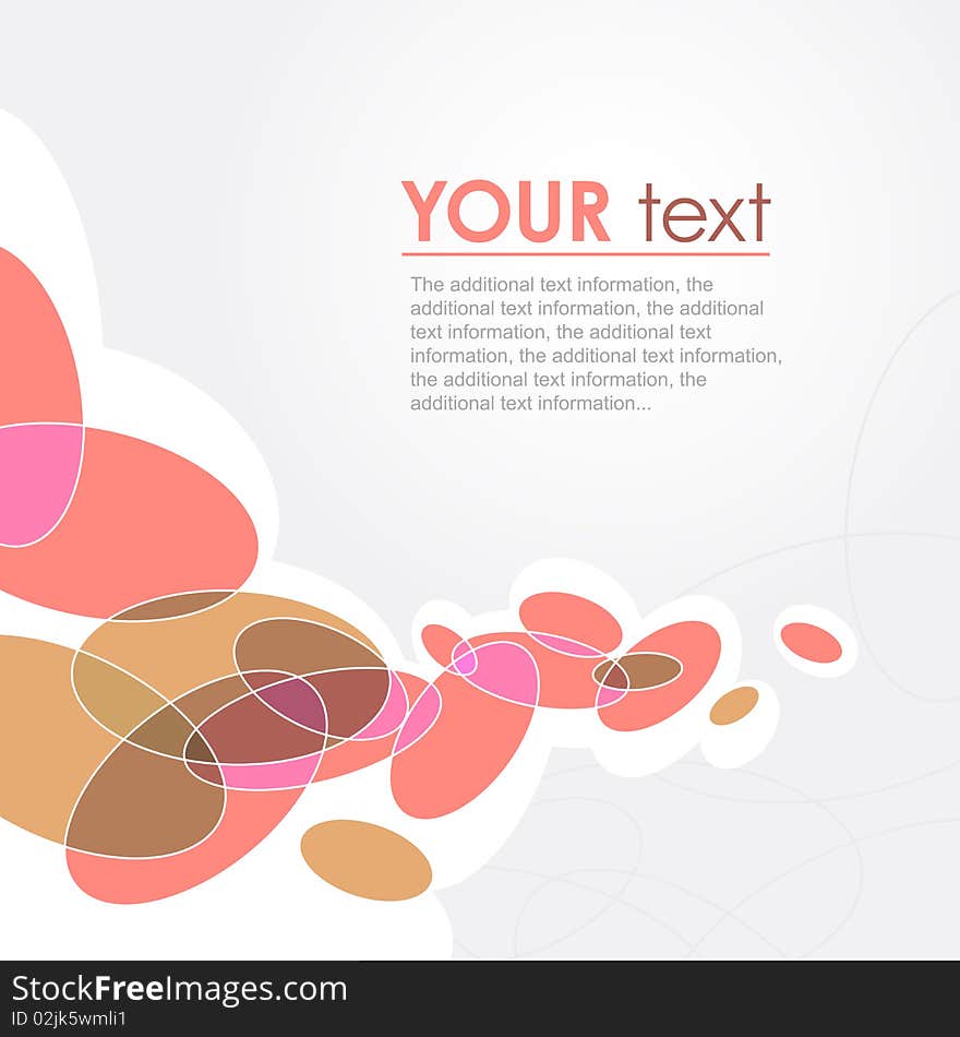 Colour abstract background for design. A  illustration