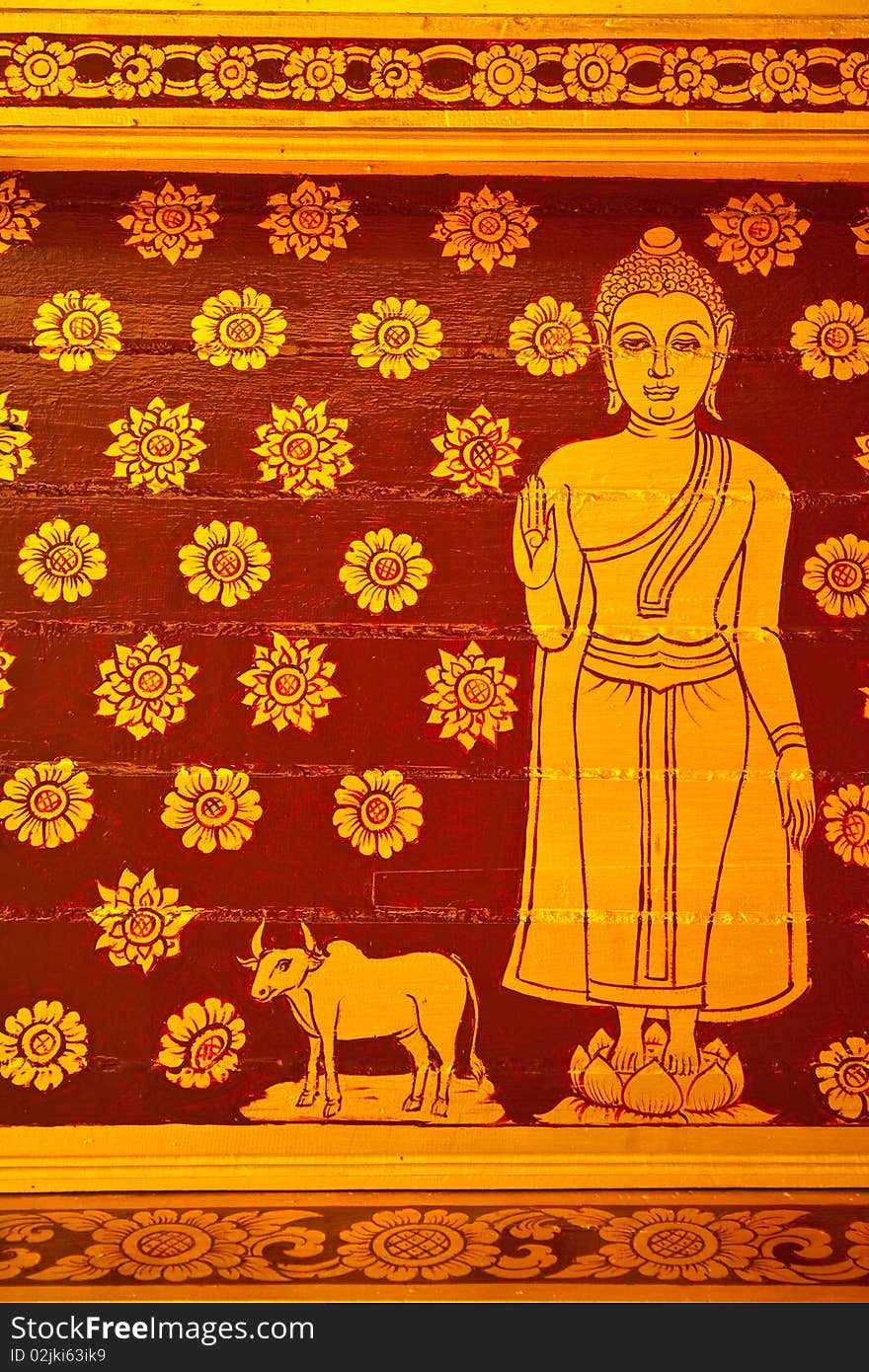 Buddha Thai Painting