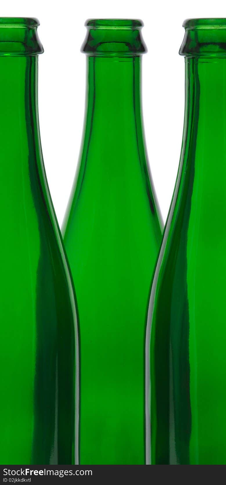 Green Glass Bottle