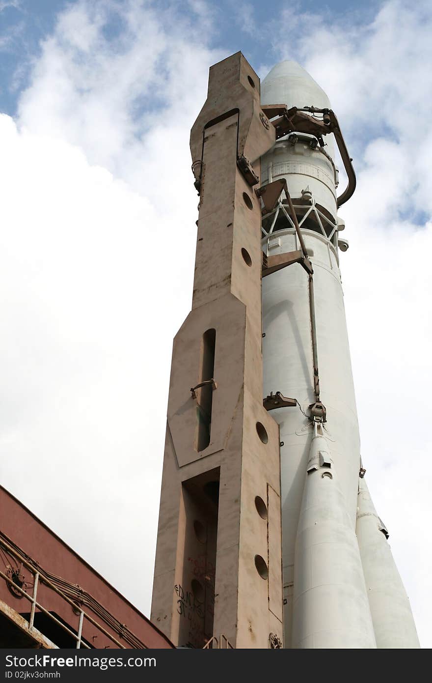 Spaceship Vostok in Moscow Russia