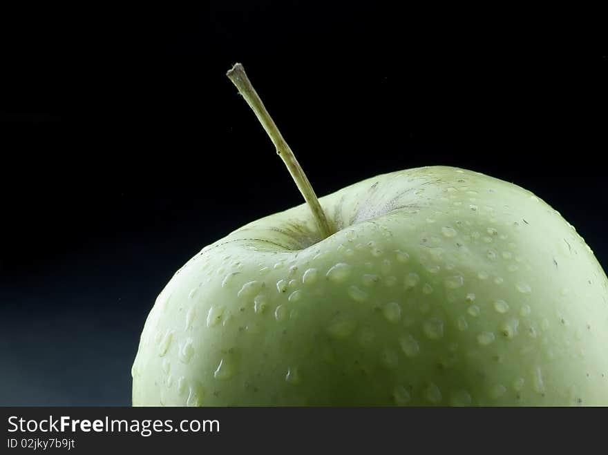 Fresh green apple