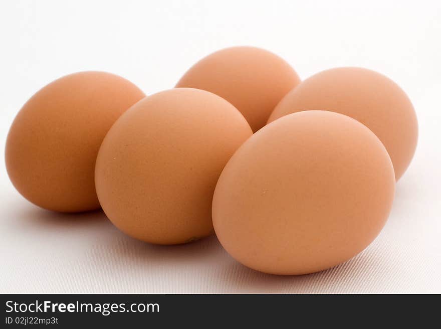 Chicken eggs