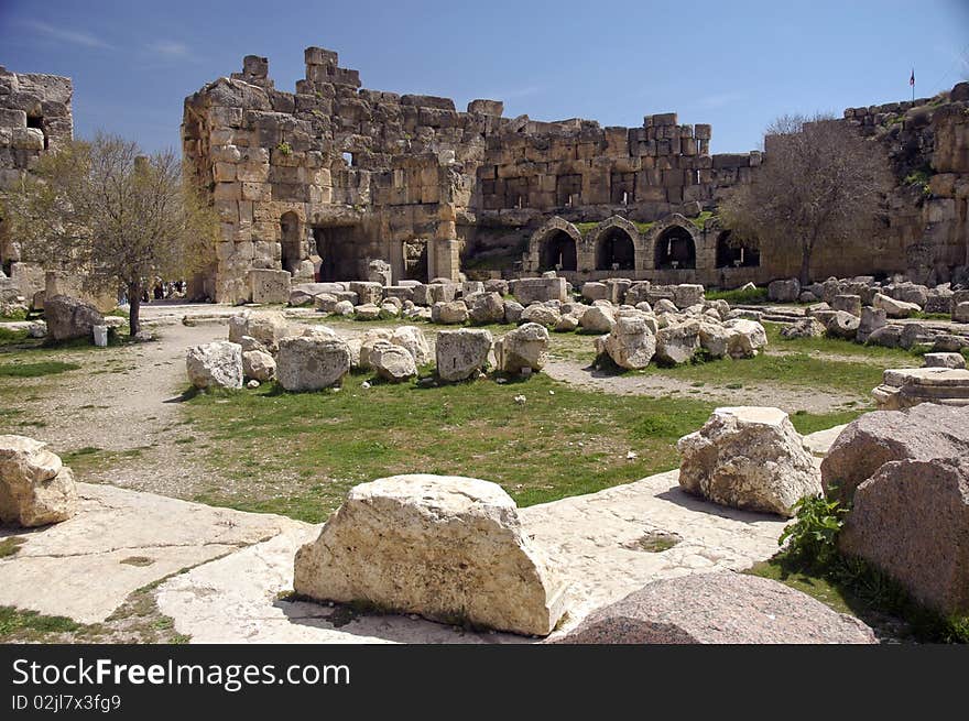 Ruins at Baalbek, Bekaa Valley, Lebanon