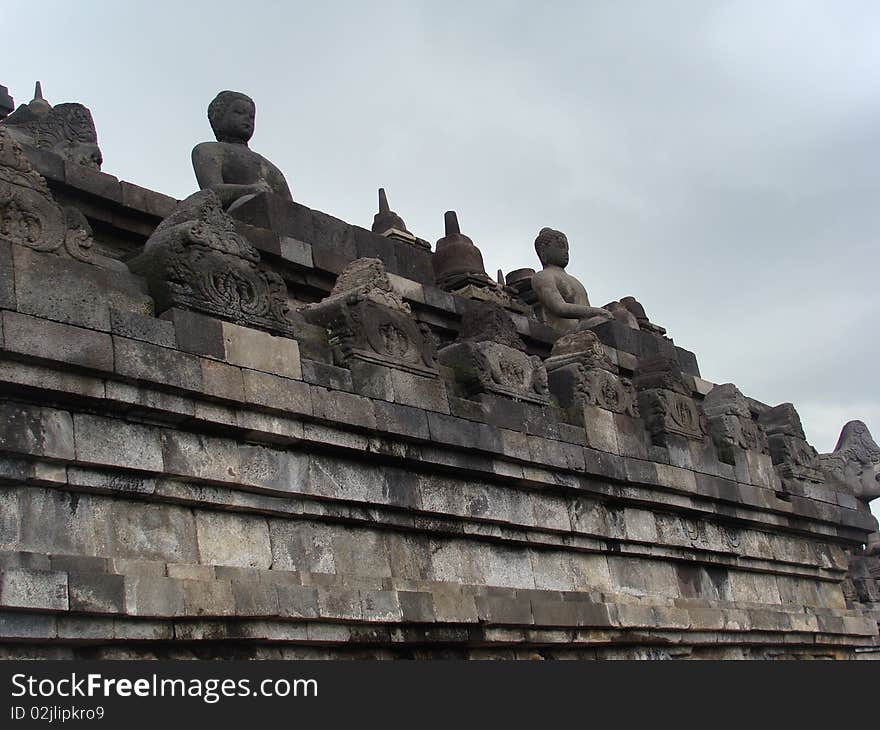 Buddha in indonisia asia history