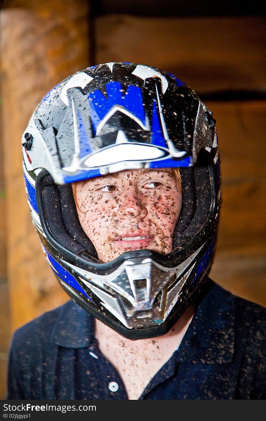 Boy enjoys Quad driving