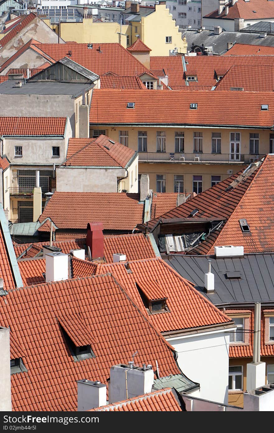 Rooftops of Red