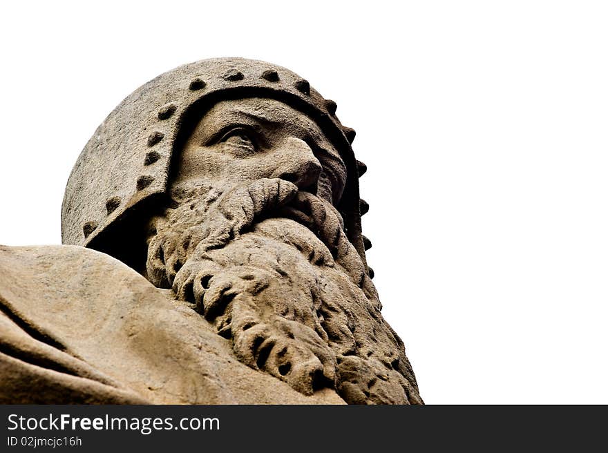 Statue of duke Berthold von zaehringen, constance, germany, detail