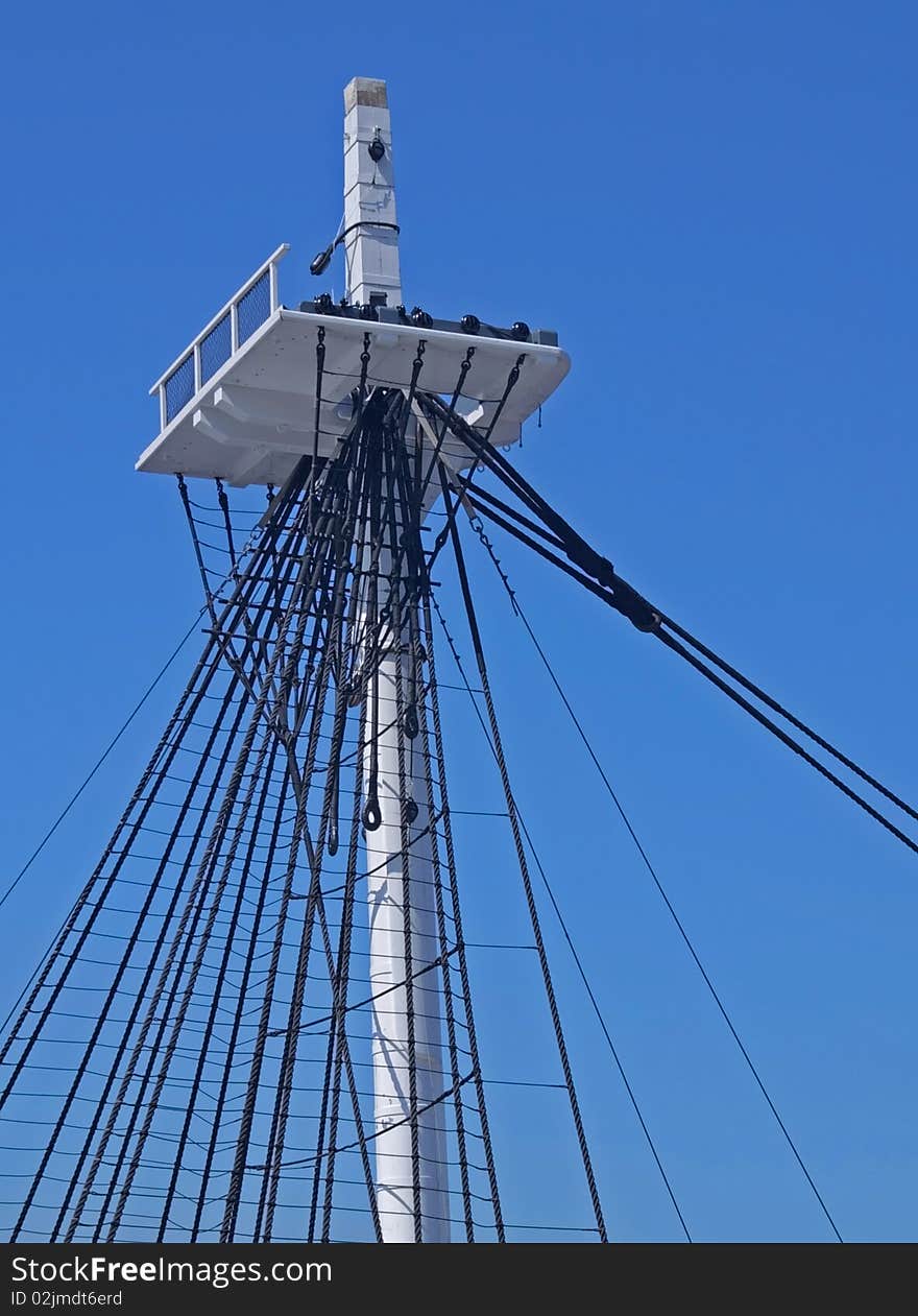 USS Constitution Mast