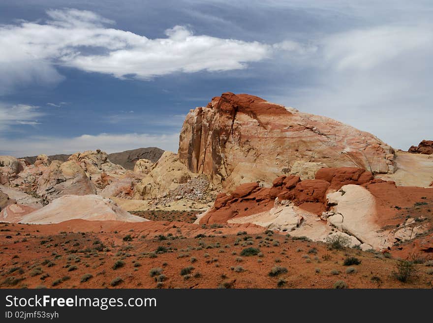 Beautiful view of Valley Of Fire State Park