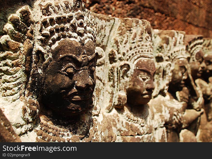 Sculpture Sand Stone , Siem Reap, Cambodia