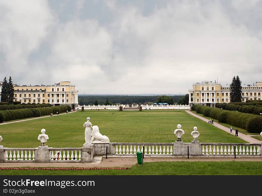 Landscape design, manor Arkhangelskoye, St.-Petersburg. Landscape design, manor Arkhangelskoye, St.-Petersburg